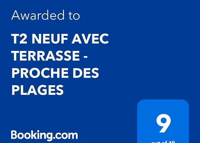 T2 Neuf Avec Terrasse - Proche Des Plages